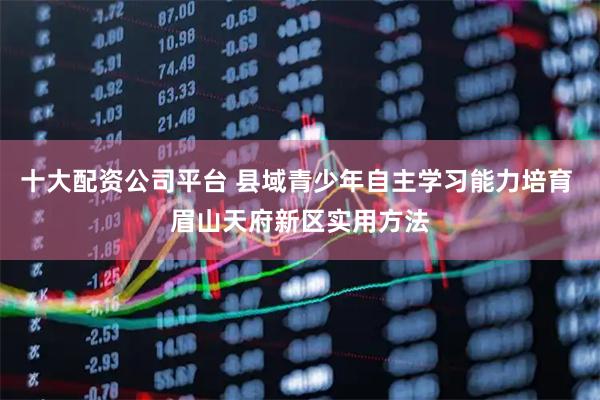 十大配资公司平台 县域青少年自主学习能力培育 眉山天府新区实用方法
